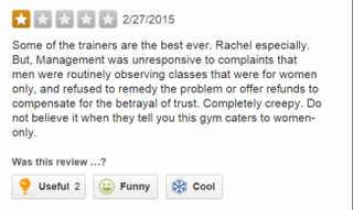 Illustration for article titled 'A Squirty Poop on the Floor': The Grimmest Yelp Review of Gyms